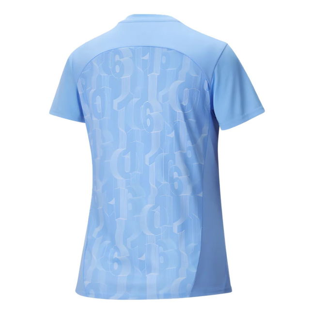 2024-2025 Man City Prematch SS Shirt (Light Blue) - Womens