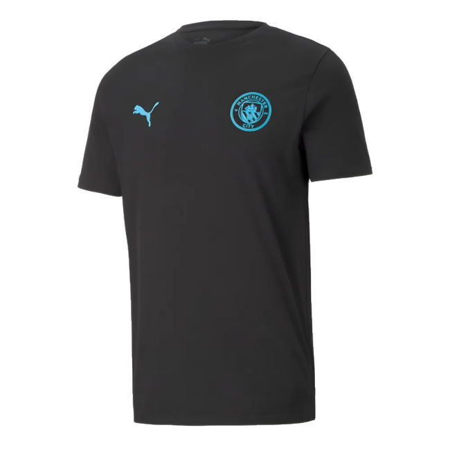 2024-2025 Man City ESS Tee (Black) (Walker 2)