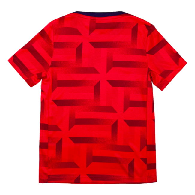 2024-2025 England Academy Pro Pre-Match Top (Siren Red) - Kids (Foden 11)