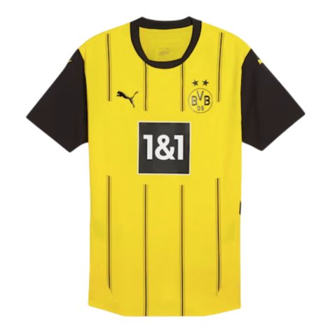 2024-2025 Borussia Dortmund Authentic Home Shirt (Gittens 43)