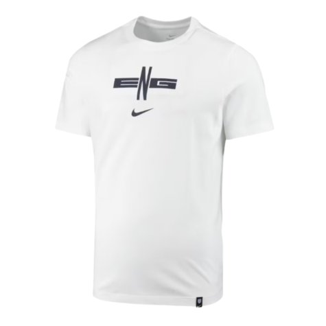 2024-2025 England Soccer T-Shirt (White) (Konsa 14)