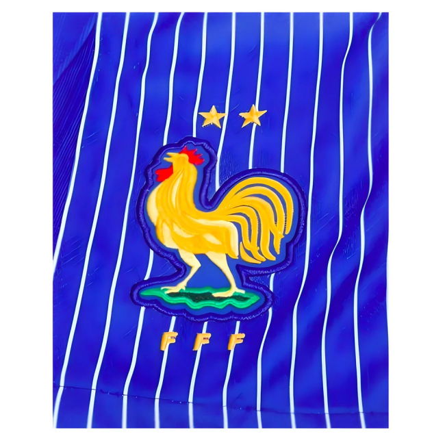 2024-2025 France Away Shorts (Blue) - Kids
