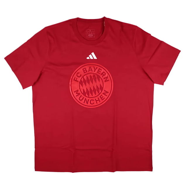 2024-2025 Bayern Munich DNA Graphic Tee (Red) (Lewandowski 9)