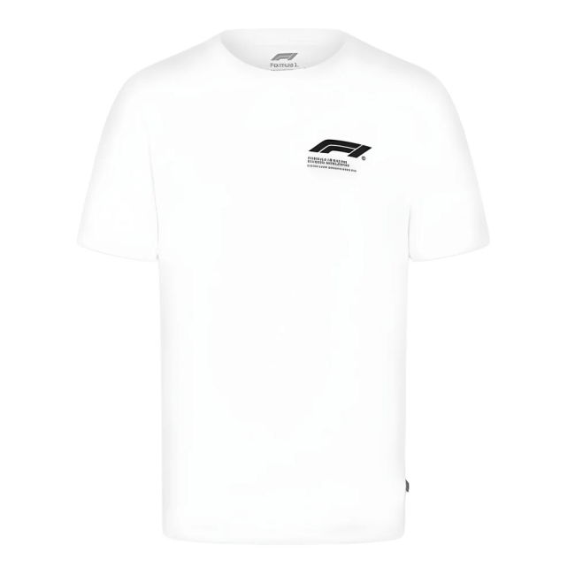 2024 Formula 1 F1 FW Car Graphic T-Shirt (White)