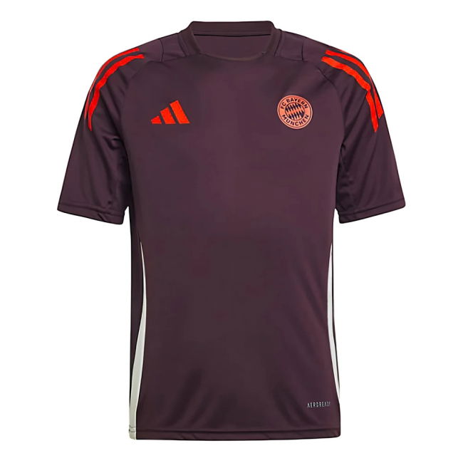 2024-2025 Bayern Munich Training Shirt (Shadow Maroon) - Kids (Kane 9)