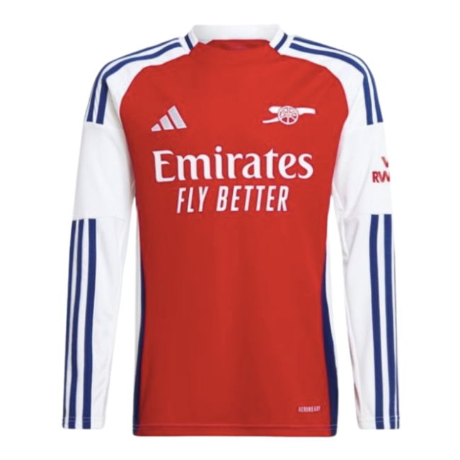 2024-2025 Arsenal Long Sleeve Home Shirt (Kids) (Henry 14)
