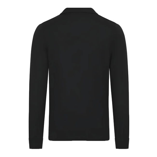 2024 Mercedes Mens Elevated Knit Polo (Black)