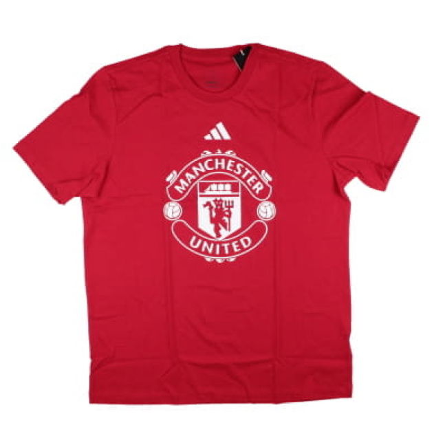 2024-2025 Man Utd DNA Graphic Tee (Red) (Hojlund 9)