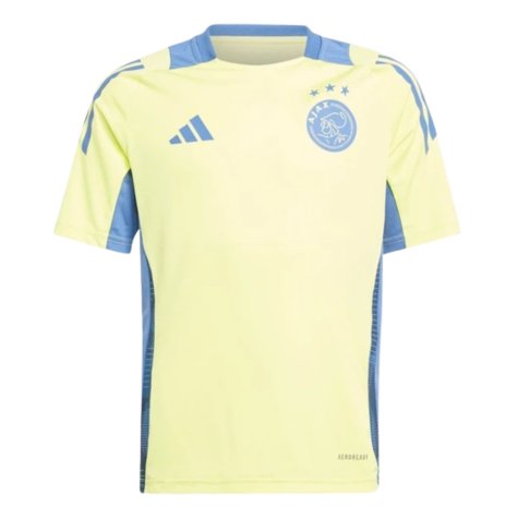 2024-2025 Ajax Training Jersey (Pulse Yellow) - Kids (Your Name)