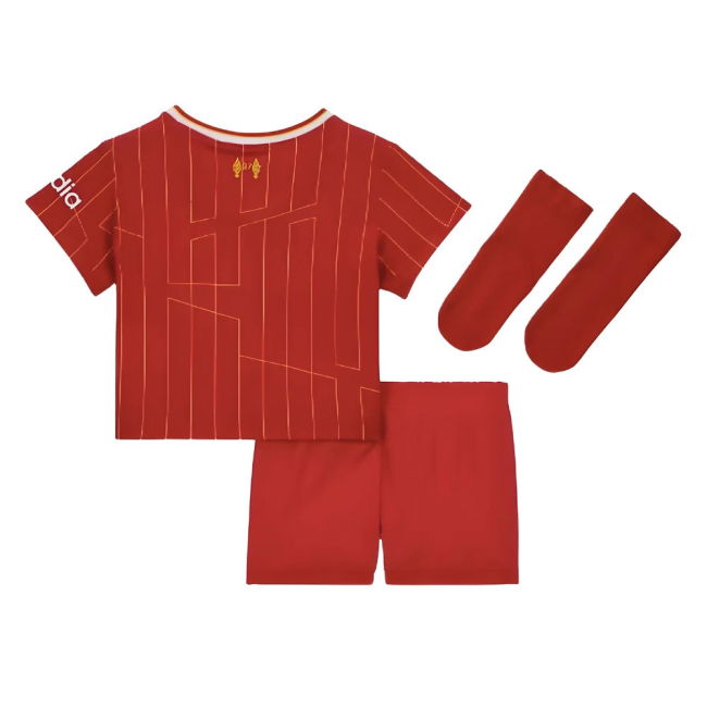2024-2025 Liverpool Home Infants Baby Kit (M.Salah 11)