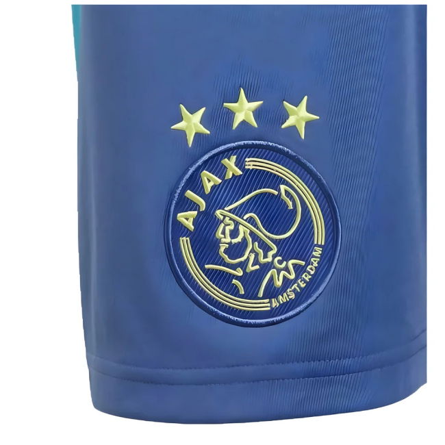 2024-2025 Ajax Away Shorts (Blue) - Kids
