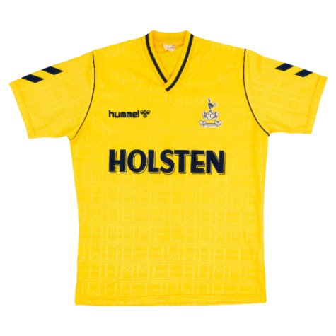 1988 Tottenham Away Hummel Retro Shirt (Waddle 8)