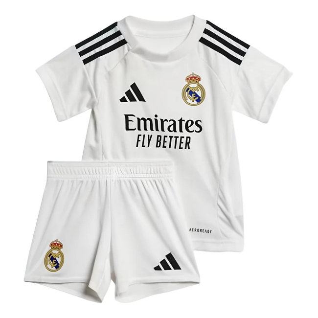 2024-2025 Real Madrid Home Baby Kit (Vallejo 18)