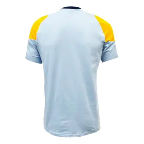 2024-2025 Real Madrid Training Tee (Glow Blue) (Your Name)