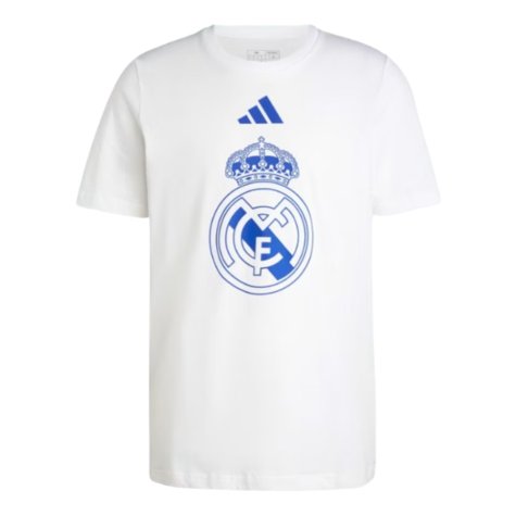 2024-2025 Real Madrid DNA Graphic Tee (White) (Your Name)