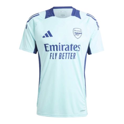 2024-2025 Arsenal Training Jersey (Clear Aqua) (Your Name)
