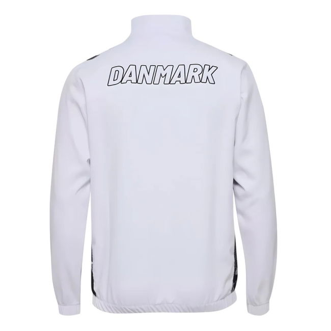 2024-2025 Denmark Line up Jacket (White)
