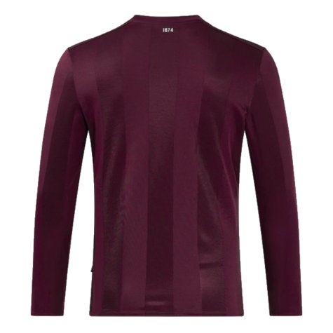 2024-2025 Hearts Long Sleeve Home Shirt (Your Name)
