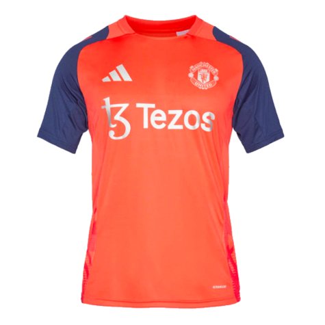 2024-2025 Man Utd Training Jersey (Red) (Your Name)
