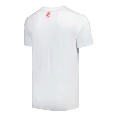 2024-2025 AC Milan ftblCulture Tee (White) (Your Name)