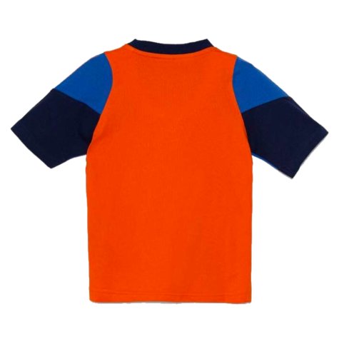 2024-2025 Juventus Training Tee (Orange) - Kids (Your Name)