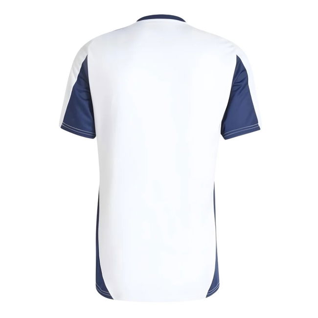 2024-2025 Real Madrid Training Tee (White) (Your Name)