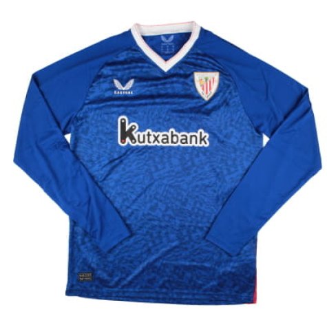 2024-2025 Athletic Bilbao Long Sleeve Away Shirt (J.Martinez 24)