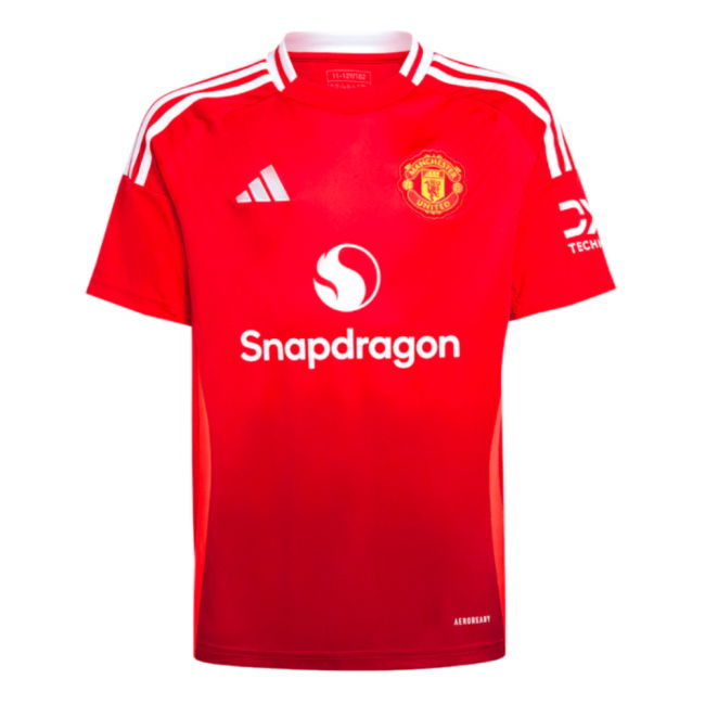 2024-2025 Man Utd Home Shirt (Kids) (Ronaldo 7)