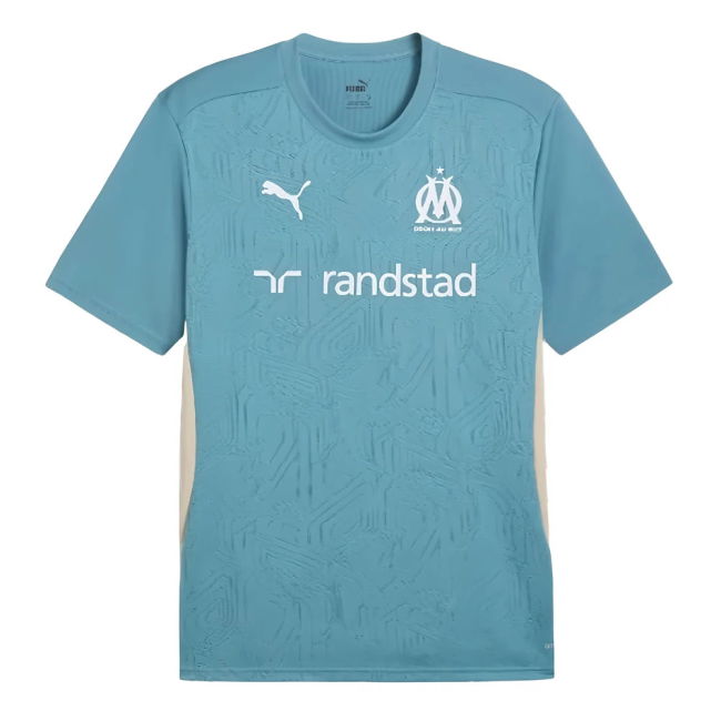 2024-2025 Marseille Training Shirt (Bold Blue) (Ounahi 8)