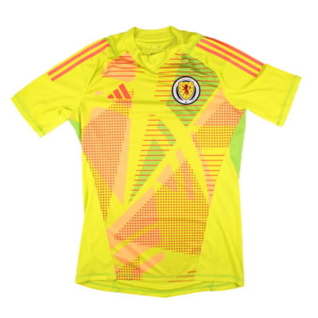 2024-2025 Scotland Home Goalkeeper Shirt (Yellow) (Gunn 1)