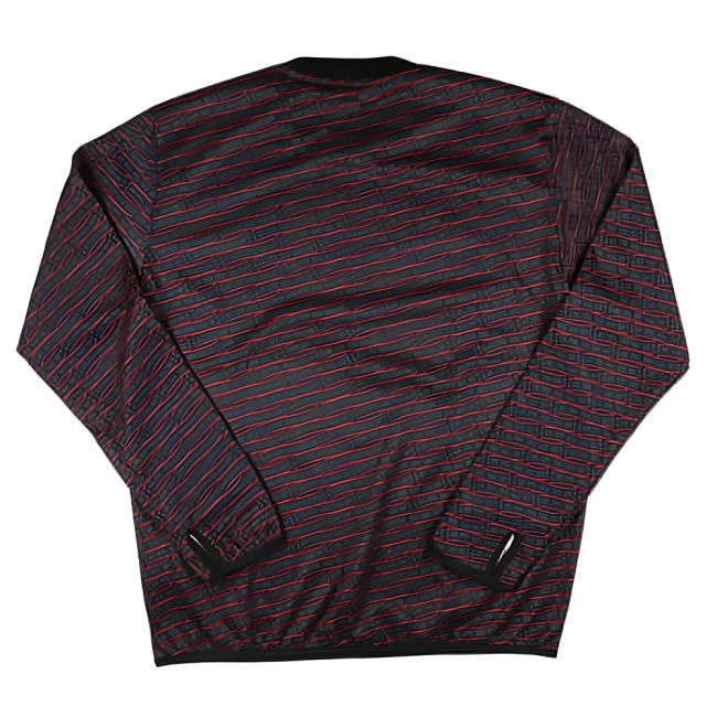 2024-2025 Ajax Pre Match Warm Up Top (Black)