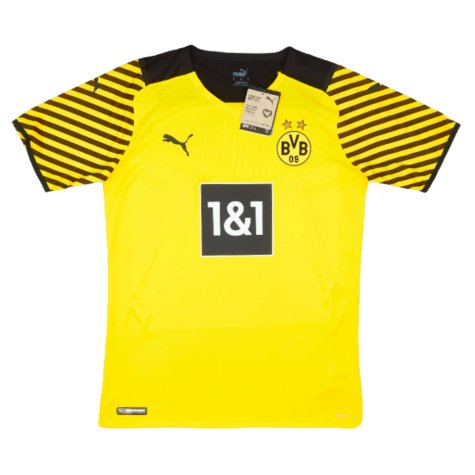 2021-2022 Borussia Dortmund Player Issue Home Shirt (DELANEY 6)
