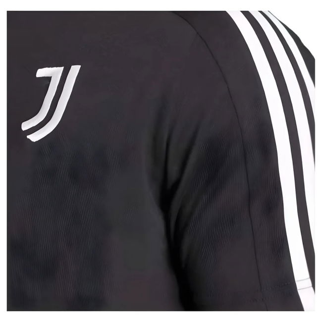 2024-2025 Juventus DNA Tee (Black) (Kolo Muani 20)