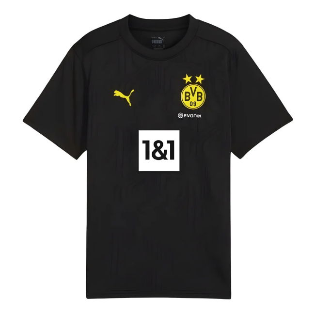 2024-2025 Borussia Dortmund Training Shirt (Black) - Kids (Brandt 19)