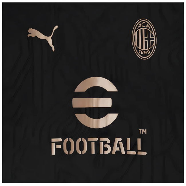 2024-2025 AC Milan Training Shirt (Black) - Kids (Kaka 22)