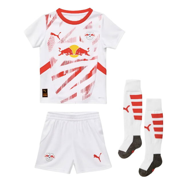 2024-2025 Red Bull Leipzig Home Mini Kit (Olmo 7)