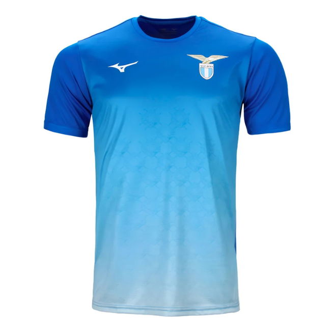 2024-2025 Lazio Graphic Training Shirt (Royal) (Your Name)
