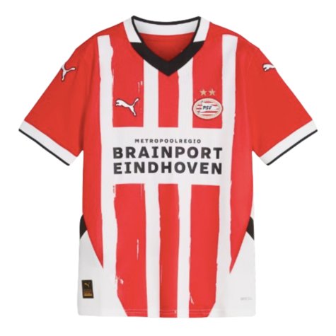 2024-2025 PSV Eindhoven Home Shirt (Kids) (Your Name)