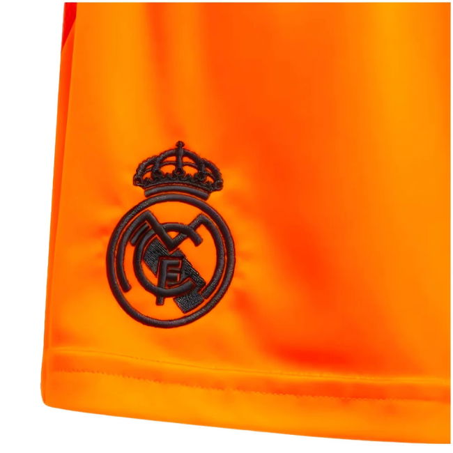 2024-2025 Real Madrid Away Shorts (Orange) - Kids