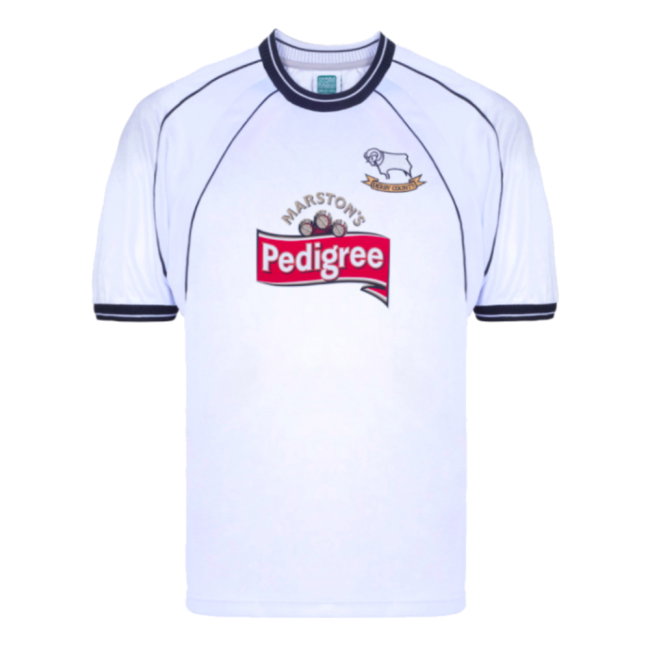 Derby County 2002 Home Retro Shirt (Ravanelli 11)