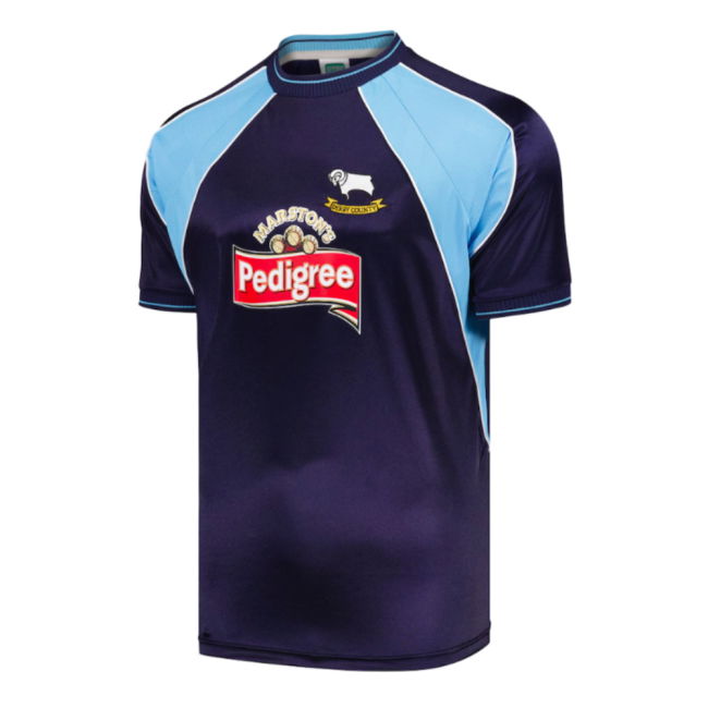 Derby County 2002 Away Retro Shirt (Powell 4)