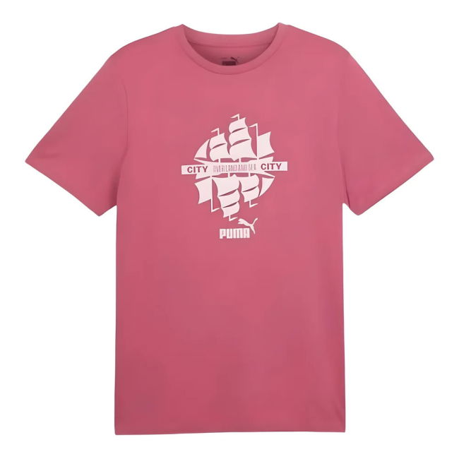 2024-2025 Man City ftblCulture Tee (Dusty Orchid) (Gvardiol 24)