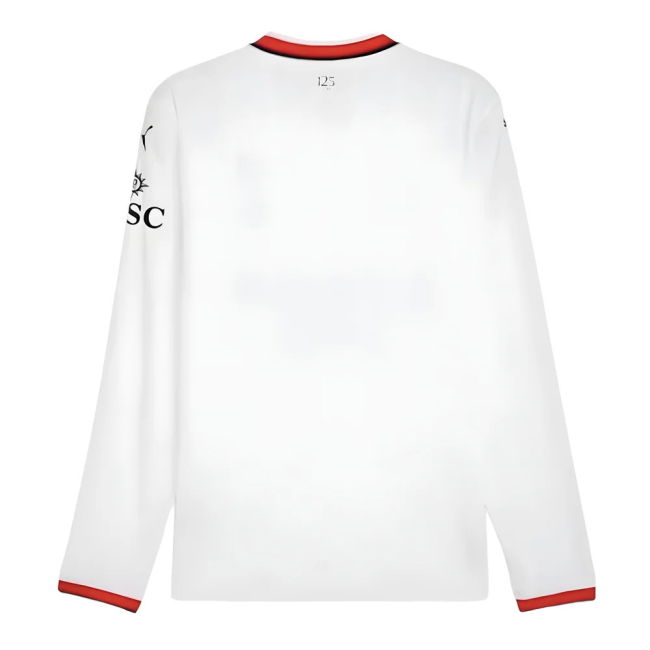 2024-2025 AC Milan Away Long Sleeve Shirt (Ibrahimovic 11)
