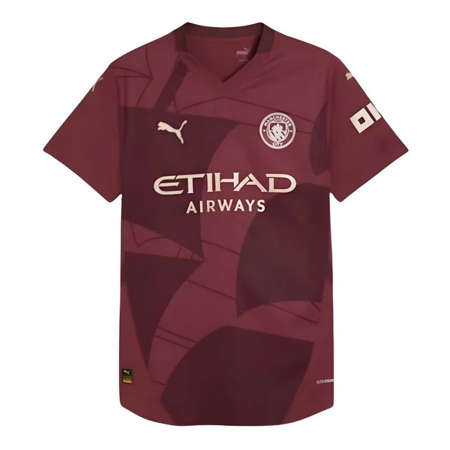 2024-2025 Man City Third Authentic Shirt (Marmoush 7)