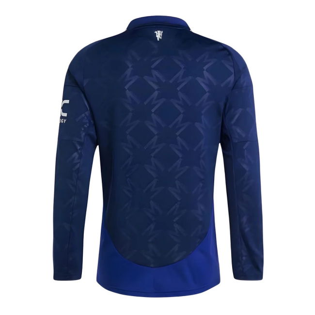 2024-2025 Man Utd Long Sleeve Away Shirt (Mazraoui 3)