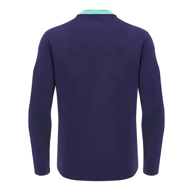 2024-2025 Scotland Rugby Travel LS Cotton Tee (Navy)