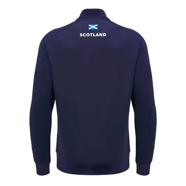 2024-2025 Scotland Rugby Anthem Full Zip Top (Navy)