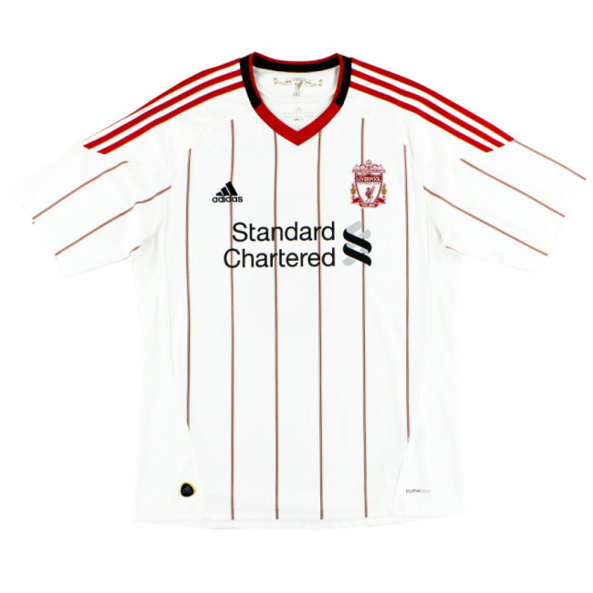 Liverpool 2010-11 Away Shirt (2XL) (Good) (Cole 10)