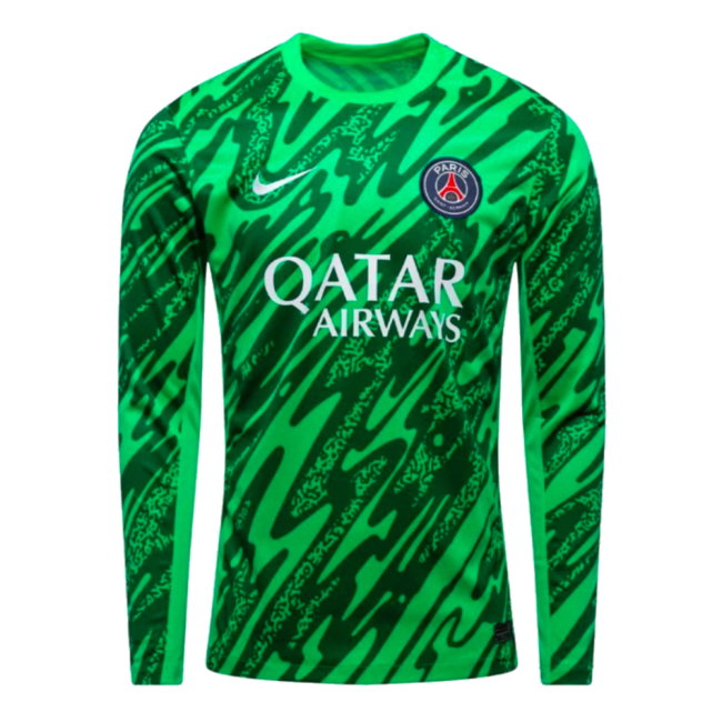 2024-2025 PSG Home Goalkeeper Shirt (Green) (Buffon 1)