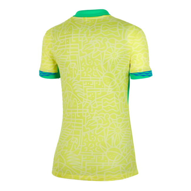 2024-2025 Brazil Home Shirt (Womens) (Neymar JR 10)